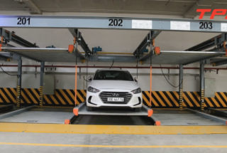 Bản vẽ bãi đỗ xe thông minh - thiết kế bãi đỗ xe dạng xếp hình